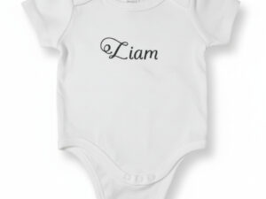 Bijeli body s natpisom