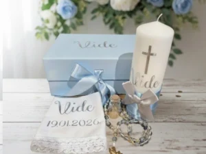 Poklon set za krštenje – Plava | Standard