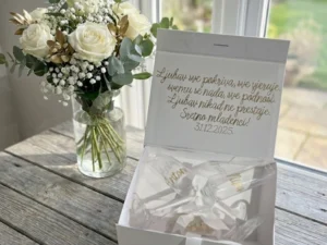 Personalizirani poklon set za vjenčanje | Prva zdravica