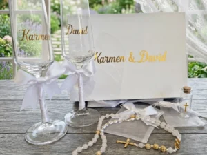 Personalizirani poklon set za vjenčanje | Prva zdravica