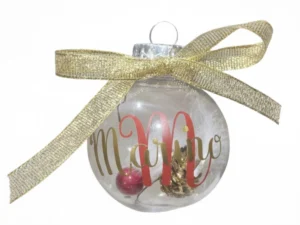 Personalizirane kuglice za bor s imenom