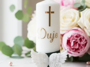 Personalizirana svijeća s imenom | Krila