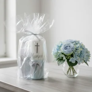 Basic personalizirani set za krštenje bez kutije plava