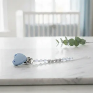 Personalizirani držač za dudu plava