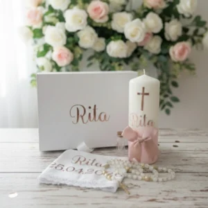 Personalizirani set poklon za krštenje krsni set