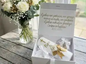 Personalizirani set poklon za vjenčanje – klasik