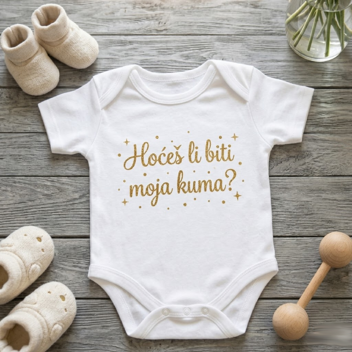 Hoćeš li biti moja kuma? dječji body